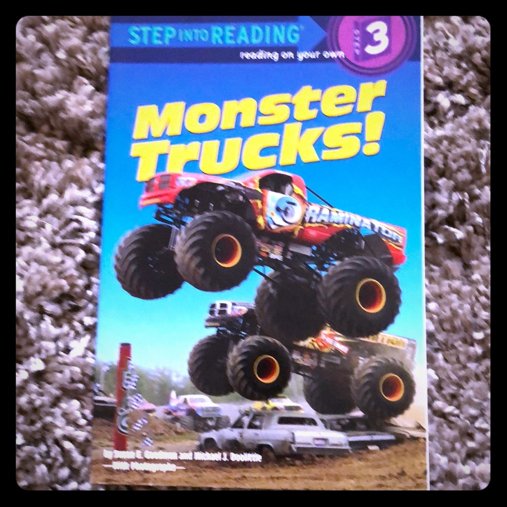 Monster Trucks by Susan E Goodman Michael book